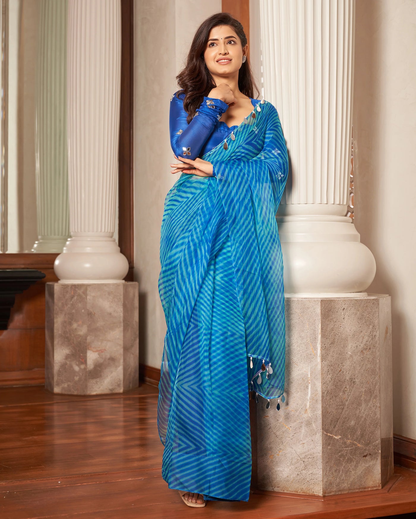 Crimson Royale Banarasi Saree