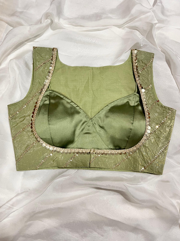 Mocha Mirage Blouse